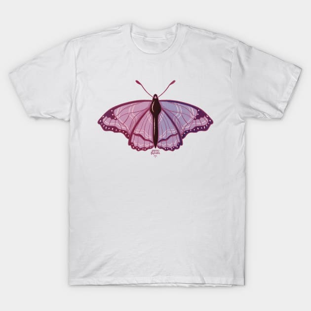 Amethyst butterfly T-Shirt by Heyitsgarazi